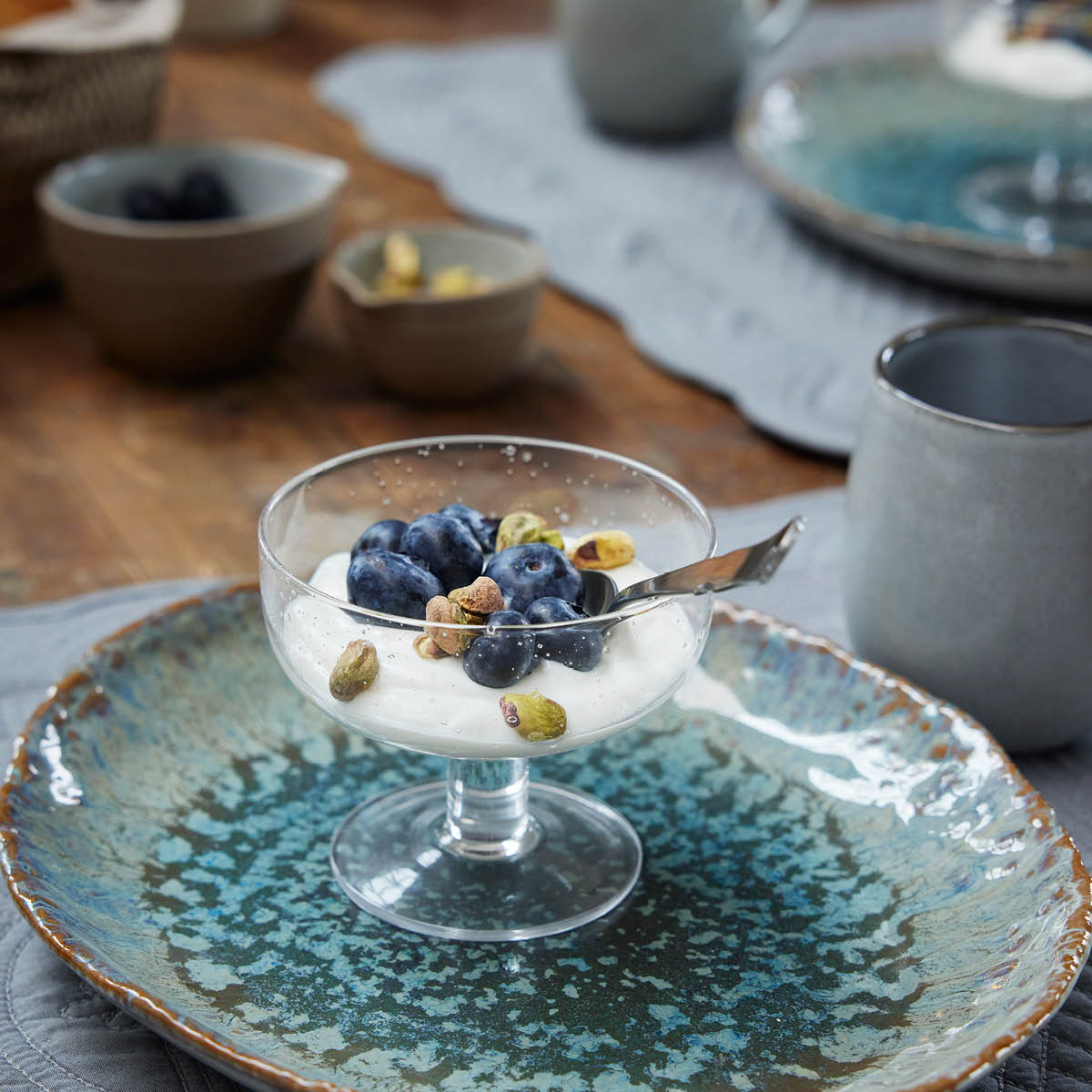 Lene Bjerre Amera krus med hank 27 cl grå