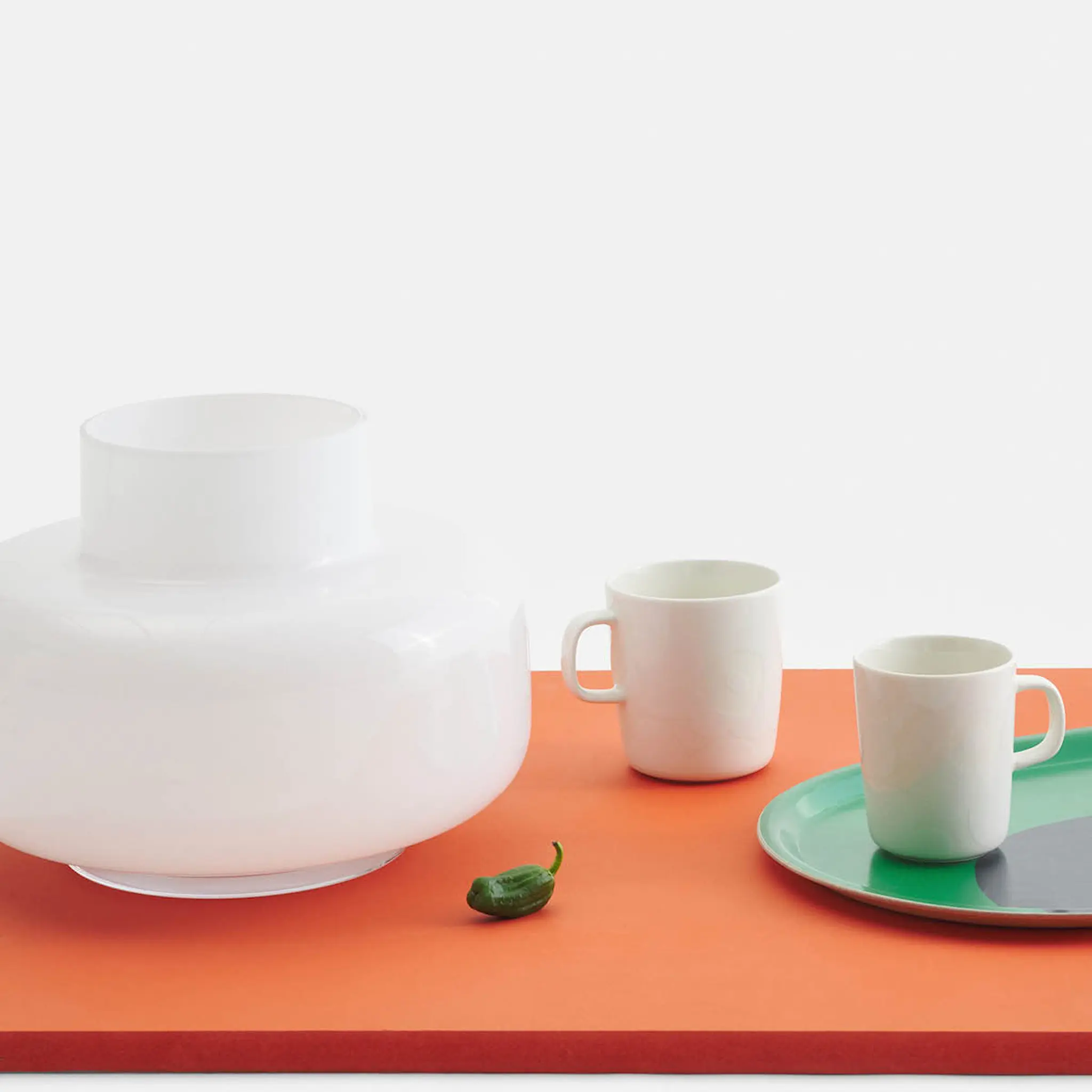 Marimekko Oiva / Unikko Muki 40 cl Valkoinen