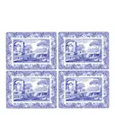 Blue Italian bordstablett 4-pack blå/vit