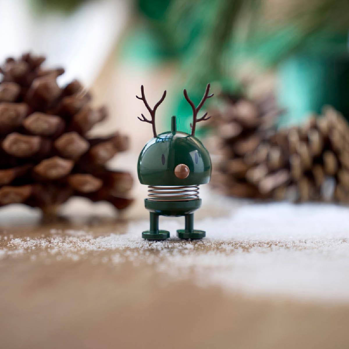 Hoptimisten Hoptimist Reindeer Bumble XS pine green
