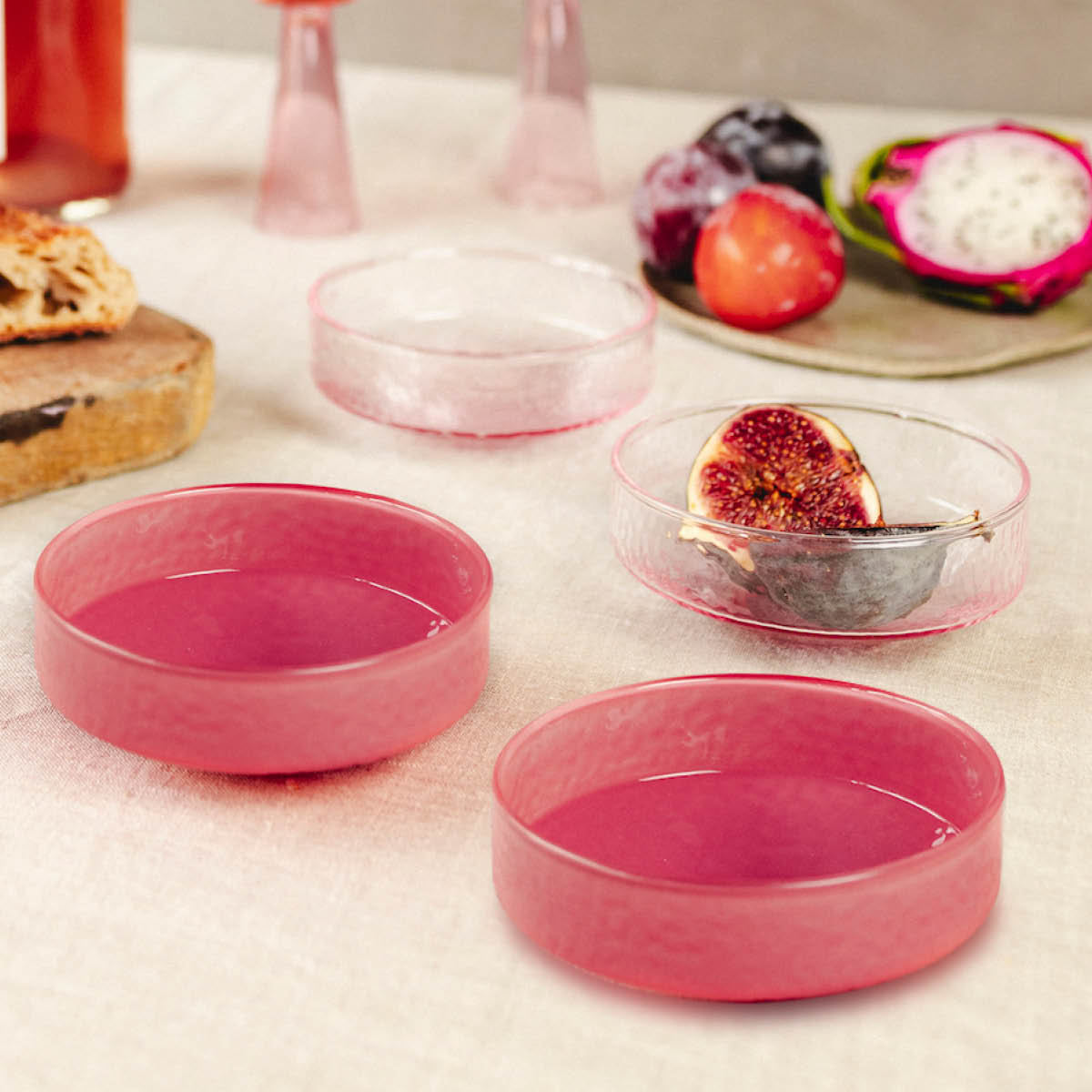 Brût Claude snacksskål 25 cl 4-pack rosa