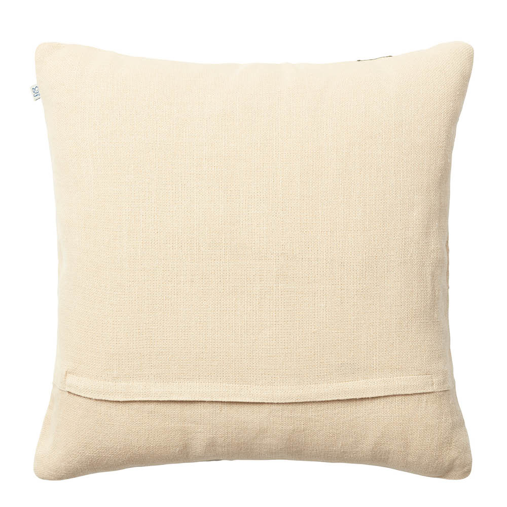 Chhatwal & Jonsson Kumar putetrekk lin 50x50 cm Taupe/Dark Brown/Light Beige