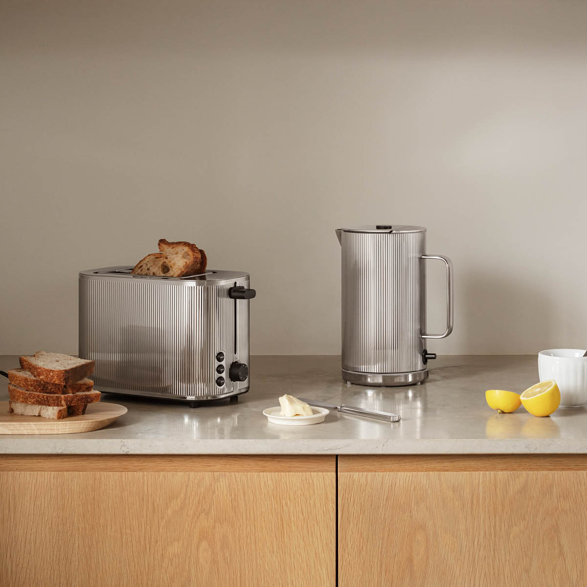 Georg Jensen Bernadotte Vedenkeitin 1,5 L Teräs