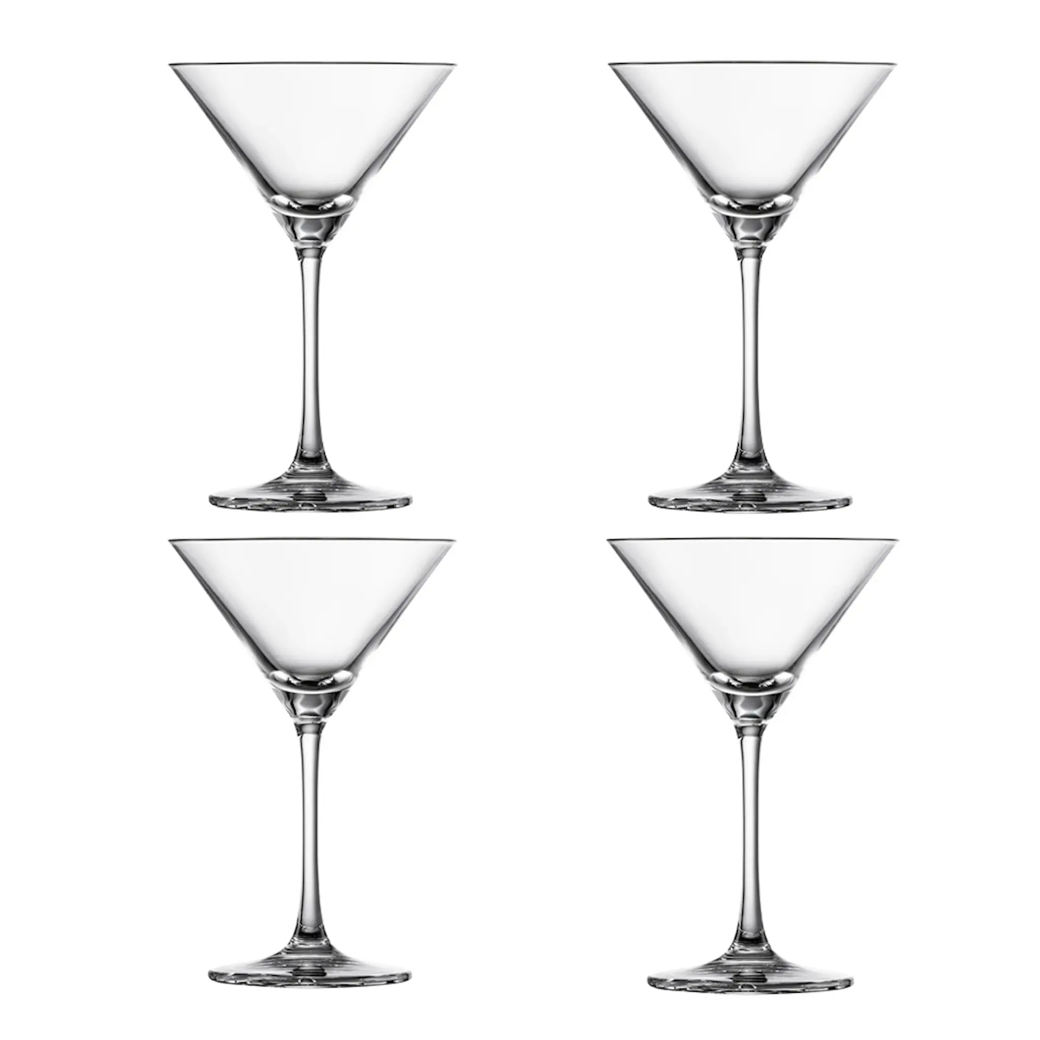 Zwiesel Glas Echo Martiniglas 16,5 cl 4-pack Klar