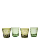 Tie Up Tumblers 8,5 cm 4-pack Olivgrön