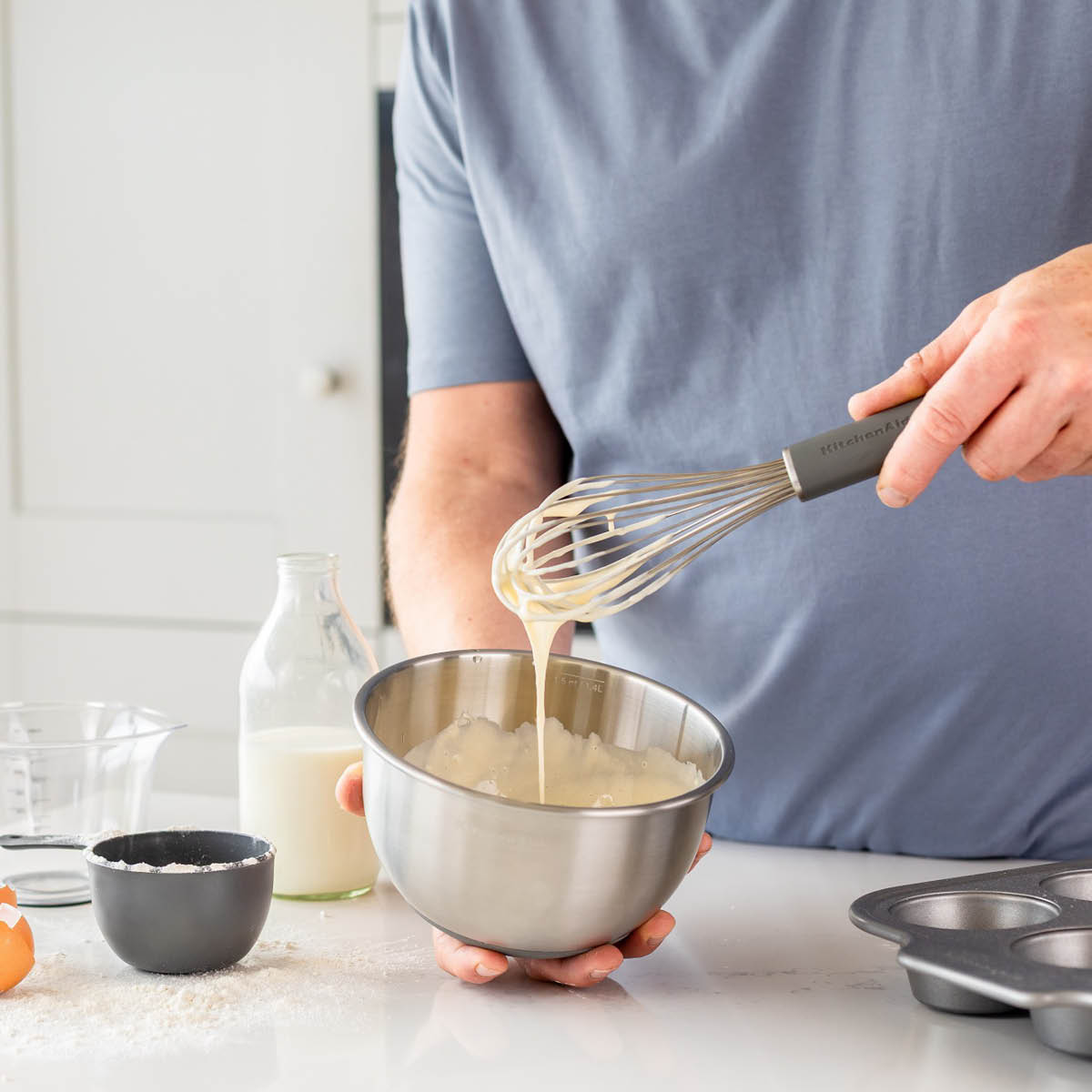 KitchenAid KitchenAid Classic visp 27 cm charcoal grey