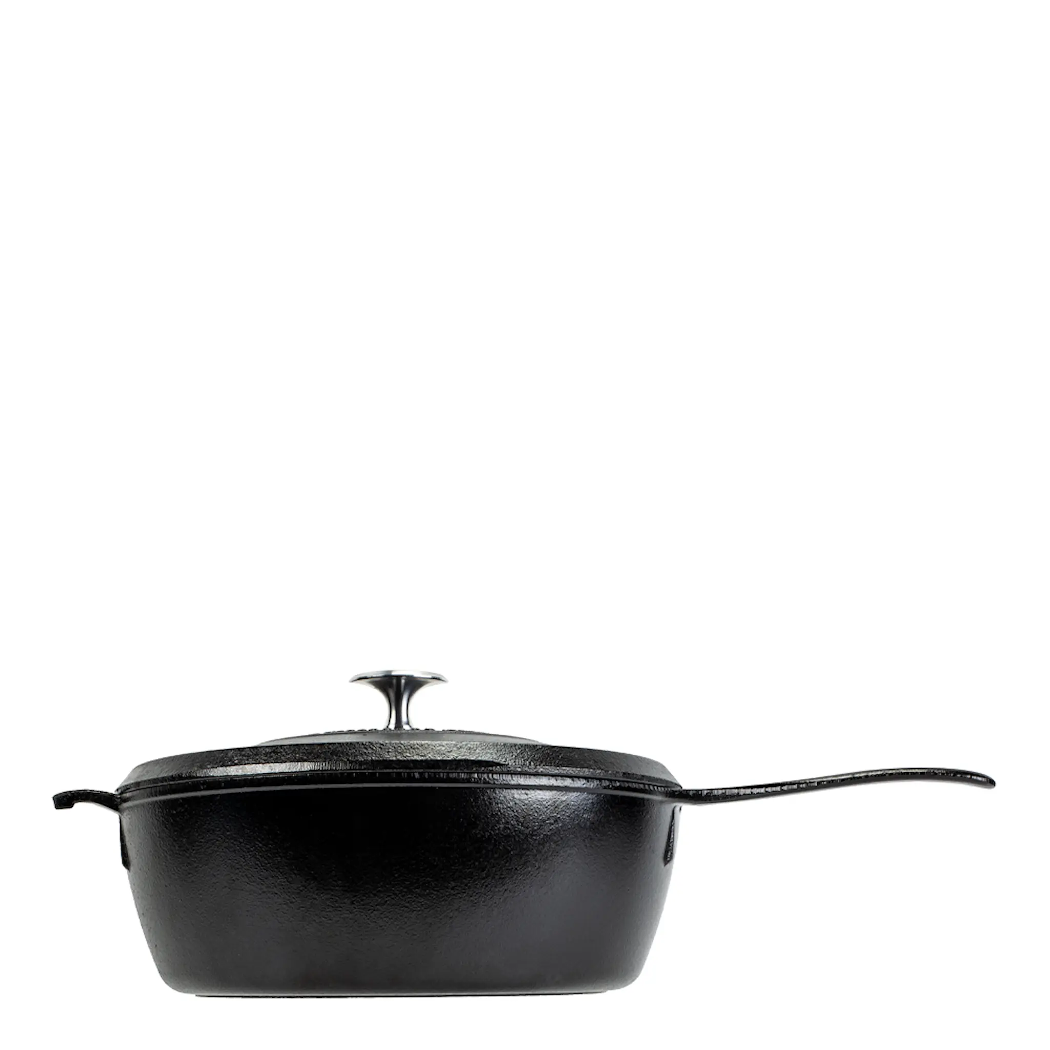 Lodge Blacklock Traktörpanna med Lock Lättgjutjärn 26 cm