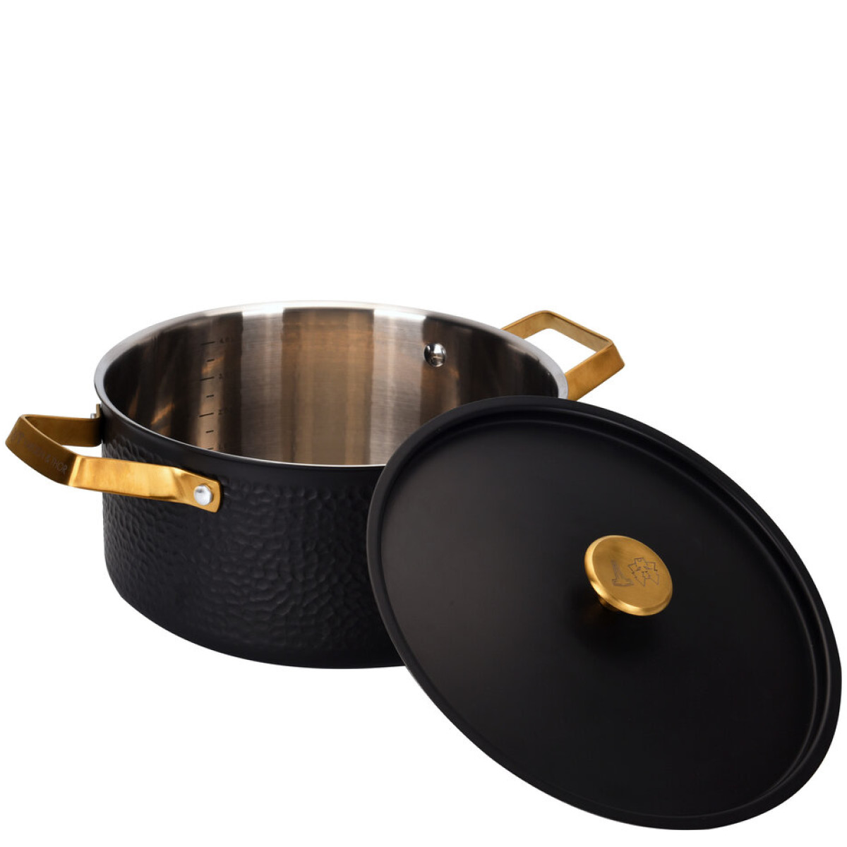 Vargen & Thor Arvet Mio kjele 4L svart hamret