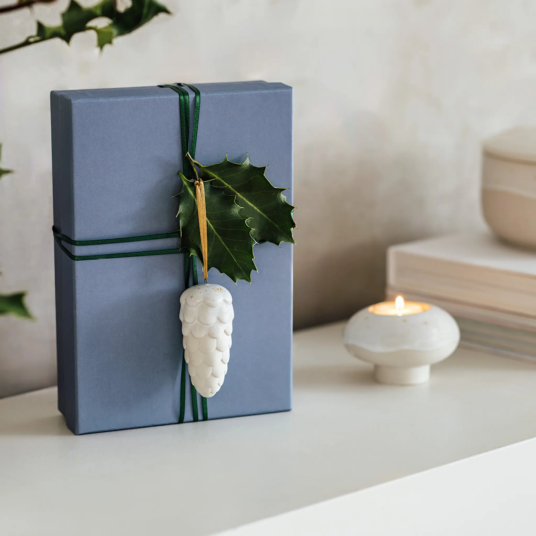 Villeroy & Boch Winter Glow kotte 8 cm vit