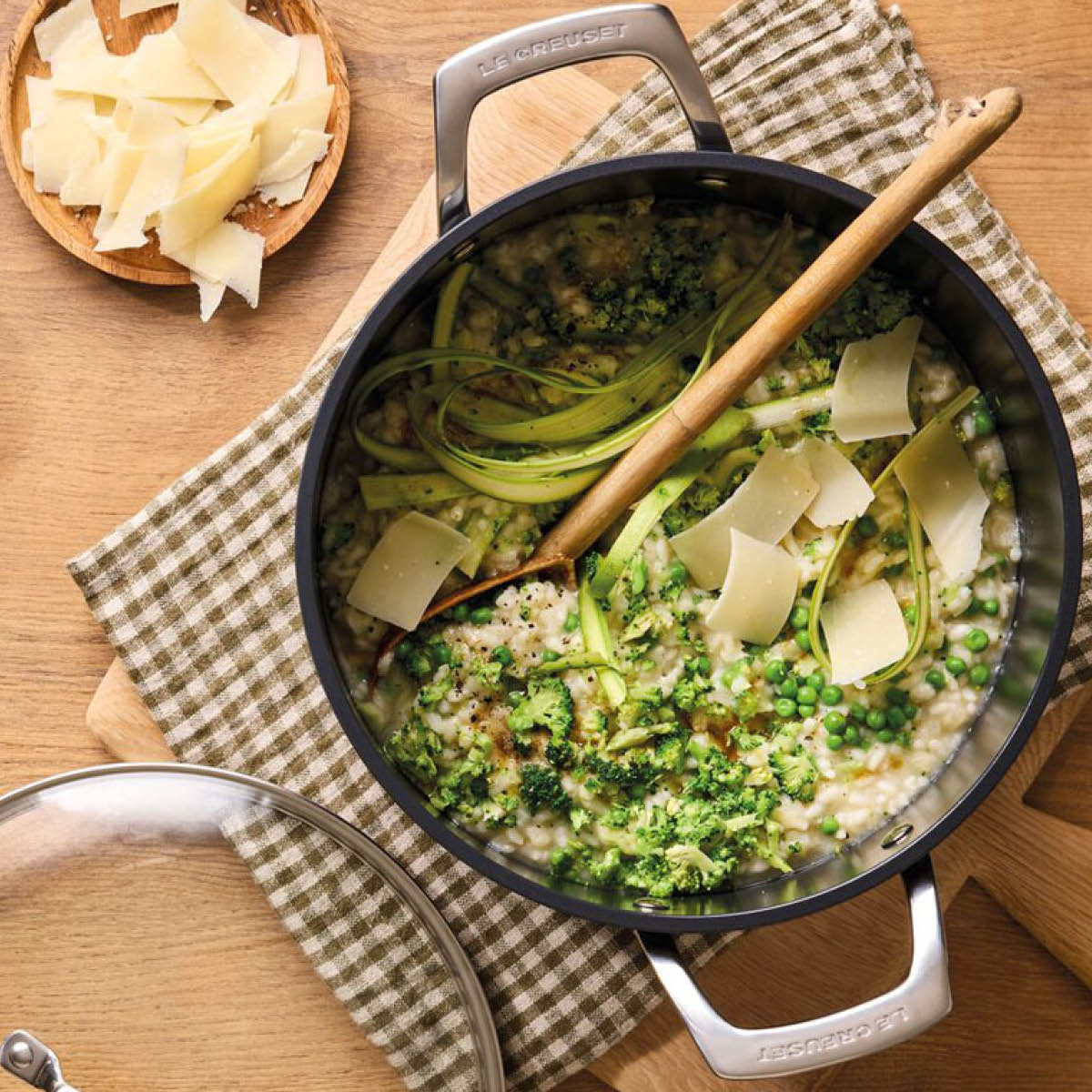 Le Creuset ENSC Wokkipannu 6 L 32 cm Black