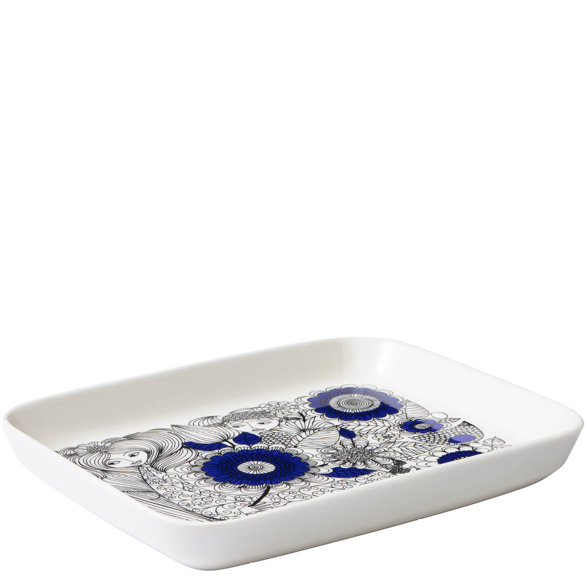 Arabia Pastoraali tallerken rektangulær 19 cm