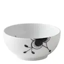 Black Fluted Mega Skål 47 cl