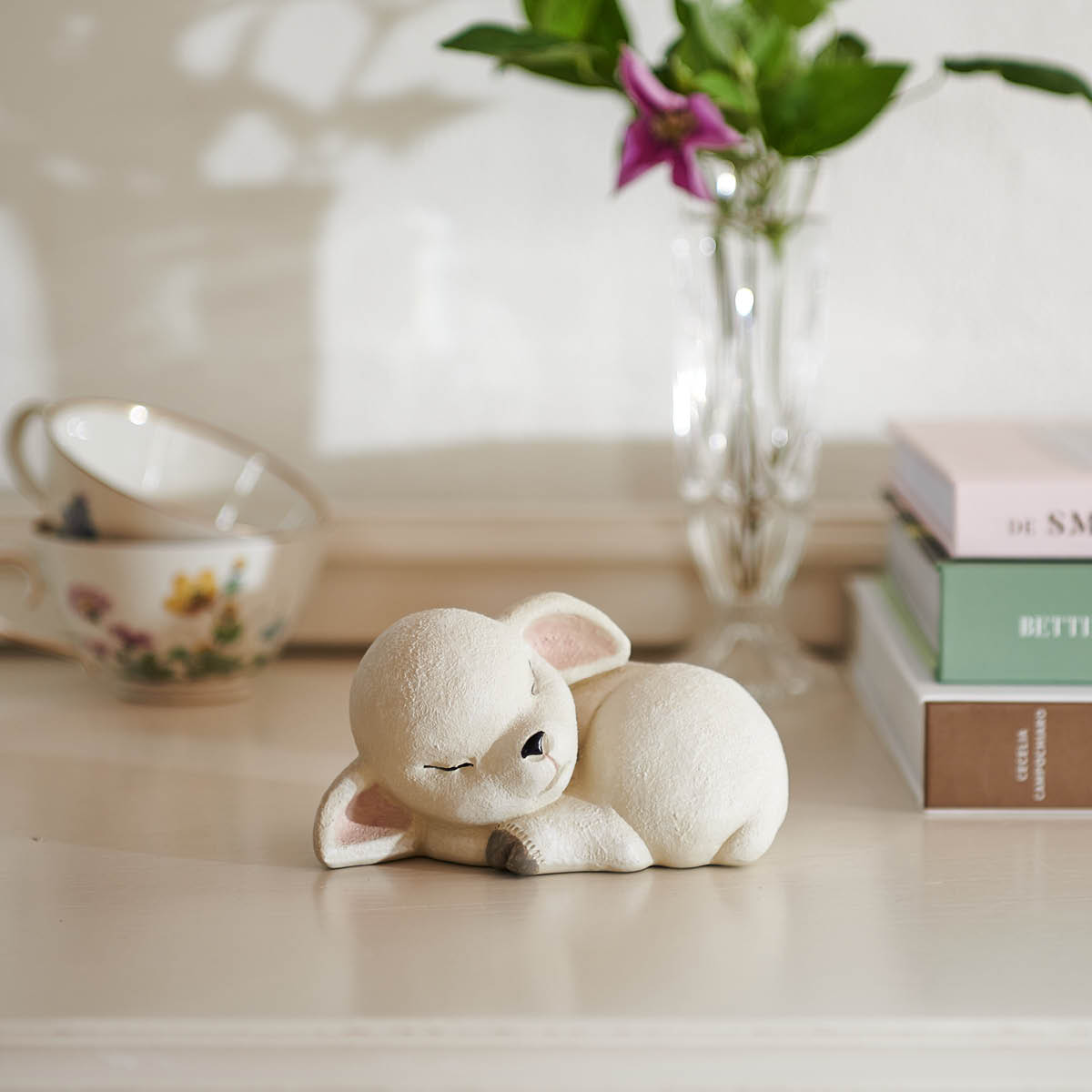 Klarborg Stora lammet Lulle figur 11,5 cm