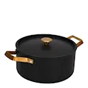 Arvet Mio kastrull 4 L svart hamrad