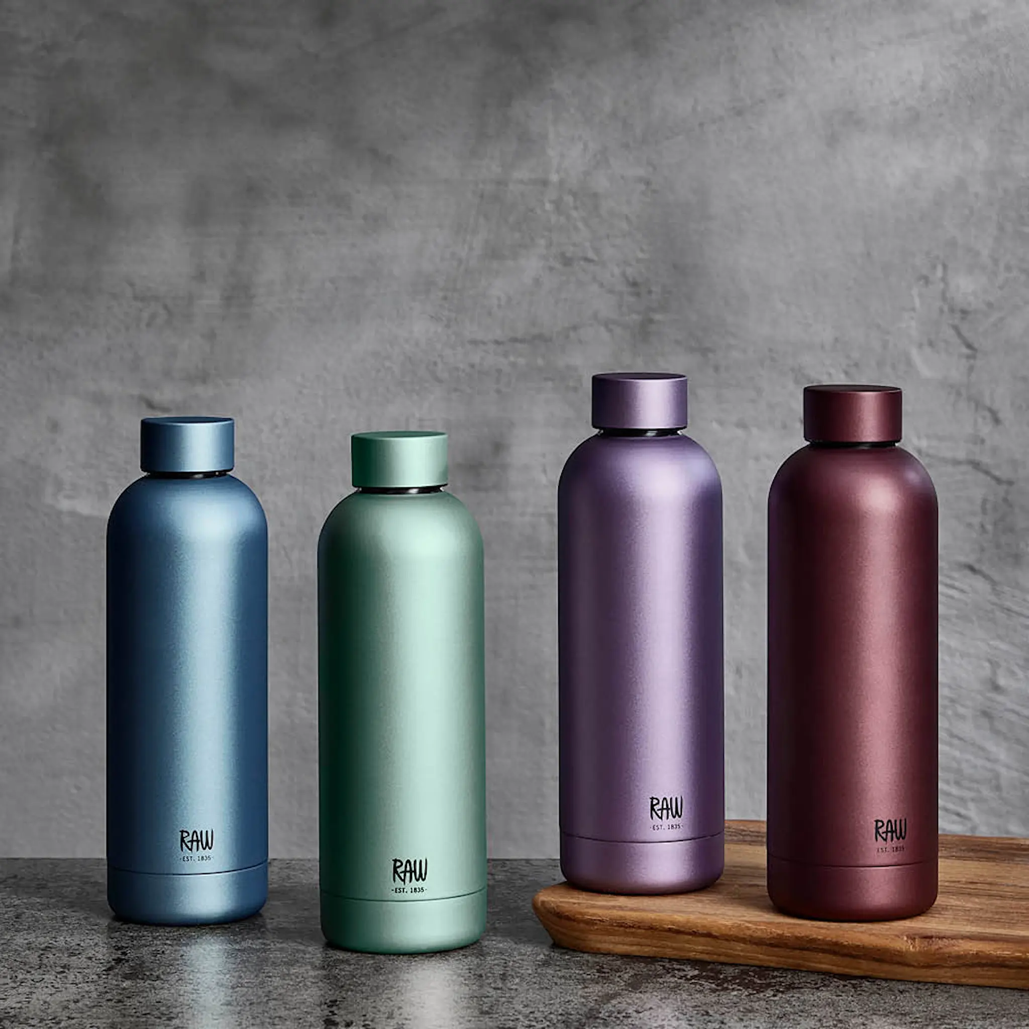 Aida Raw To Go Termosflaska  0,5 L Matt ljusgrön