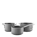 Grey Line Grytset 3 delar 1,8/2,5/3,8 L keramisk Slip-Let