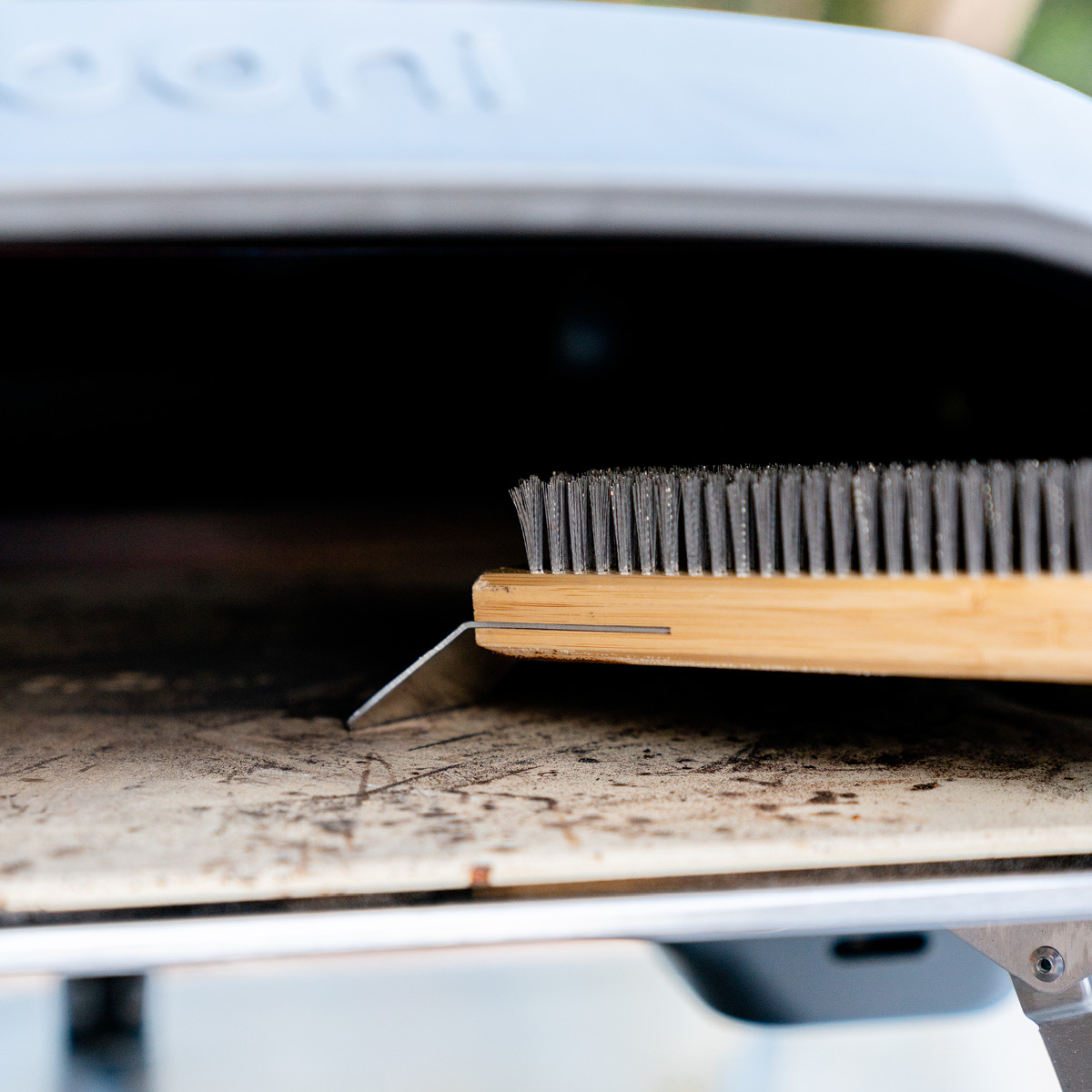 Ooni Ovnsbørste 60x20 cm bambus/stål