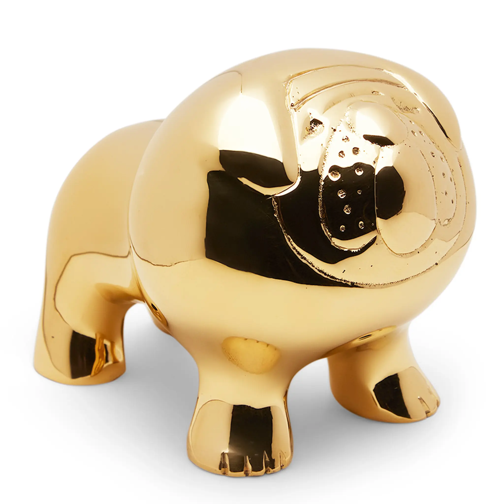 Skultuna Skultuna x Lisa Larson Koira 6,8 cm Kulta