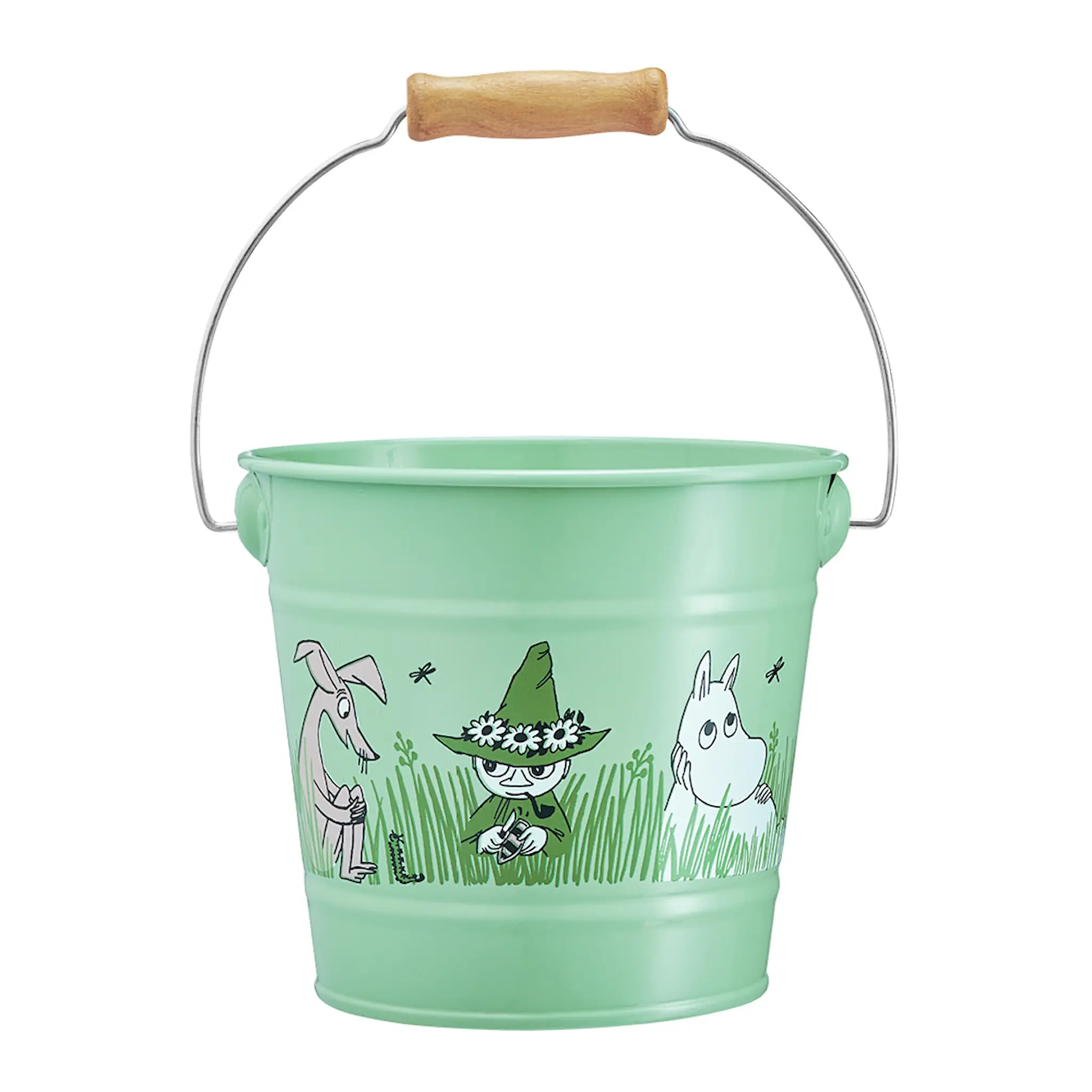 Muurla Mumin hink 2 L grön