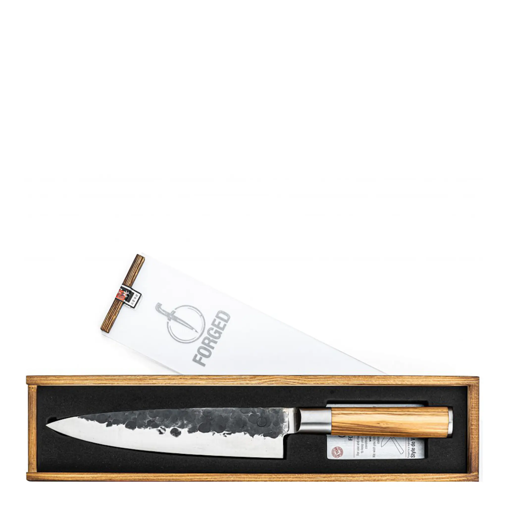 Forged Kockkniv 33 cm Olive