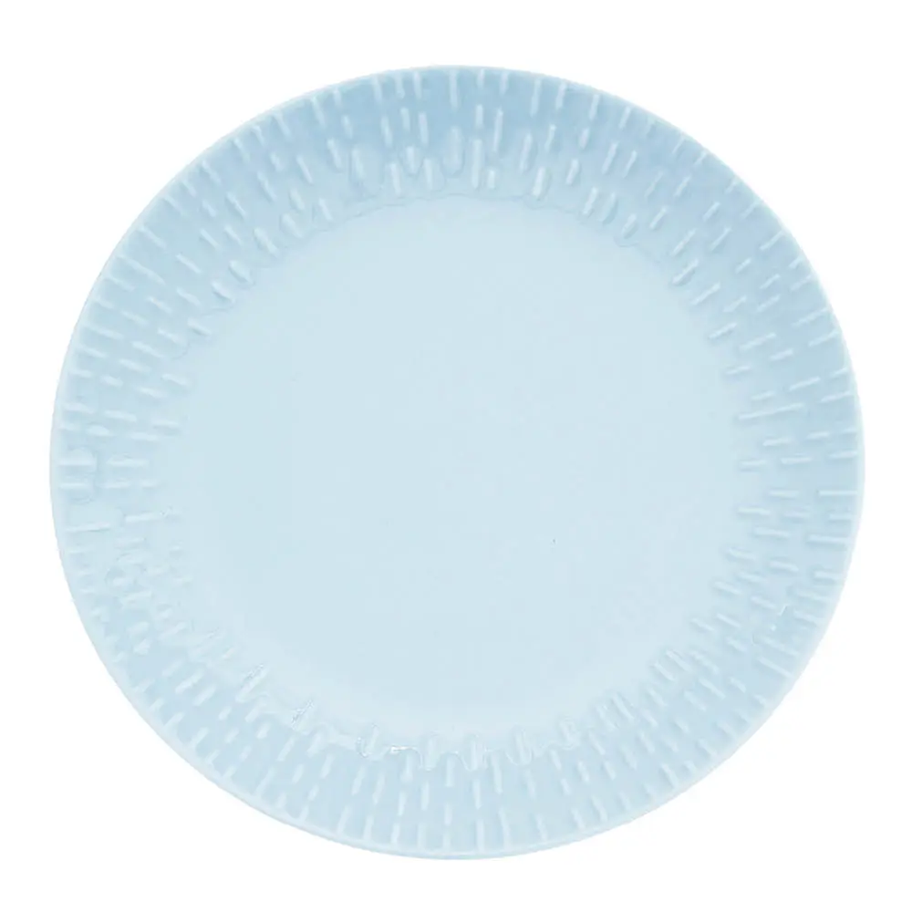 Confetti Lautanen 21 cm Aqua