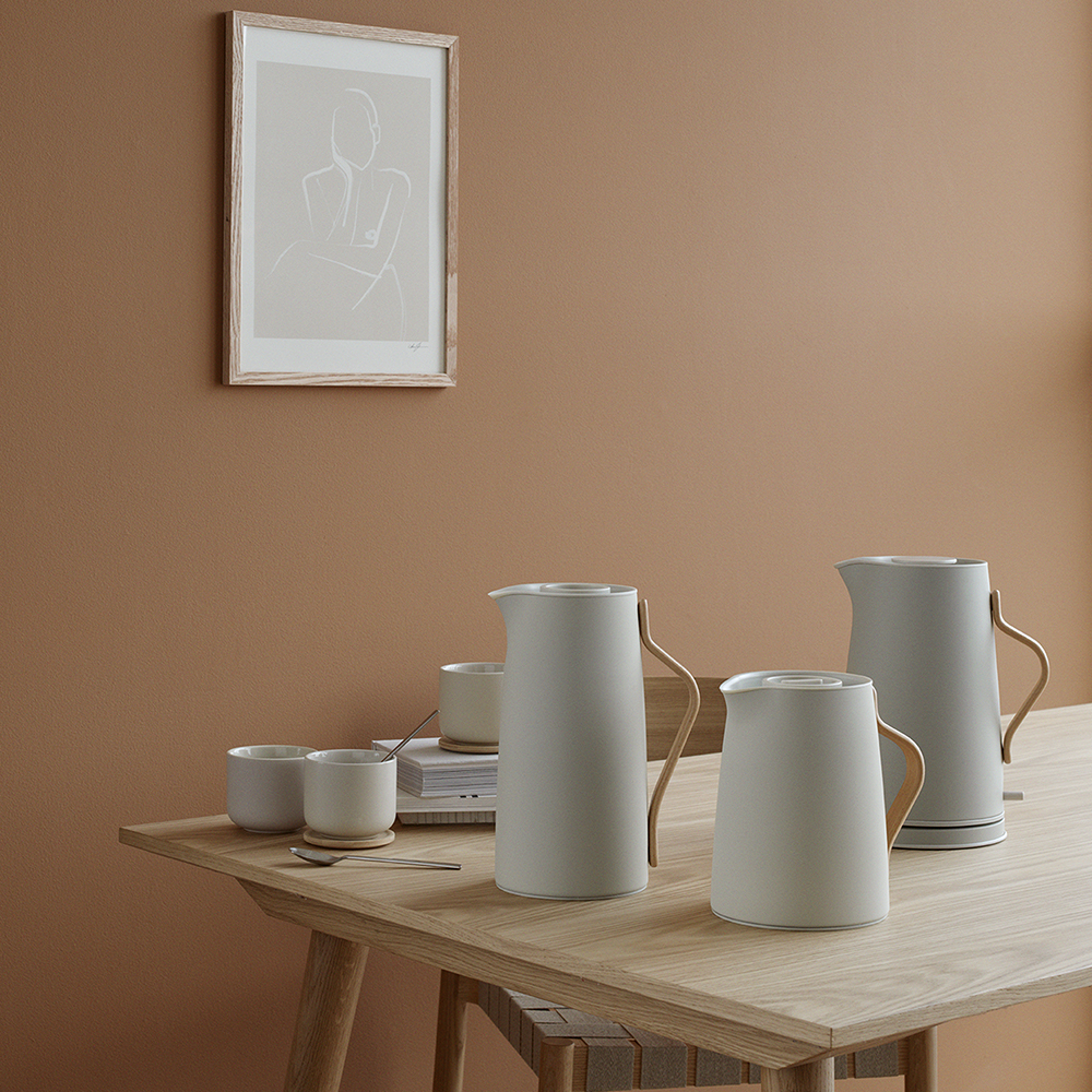 Stelton Danish Modern Emma Termoskannu Kahvi 1,2 L Hiekka