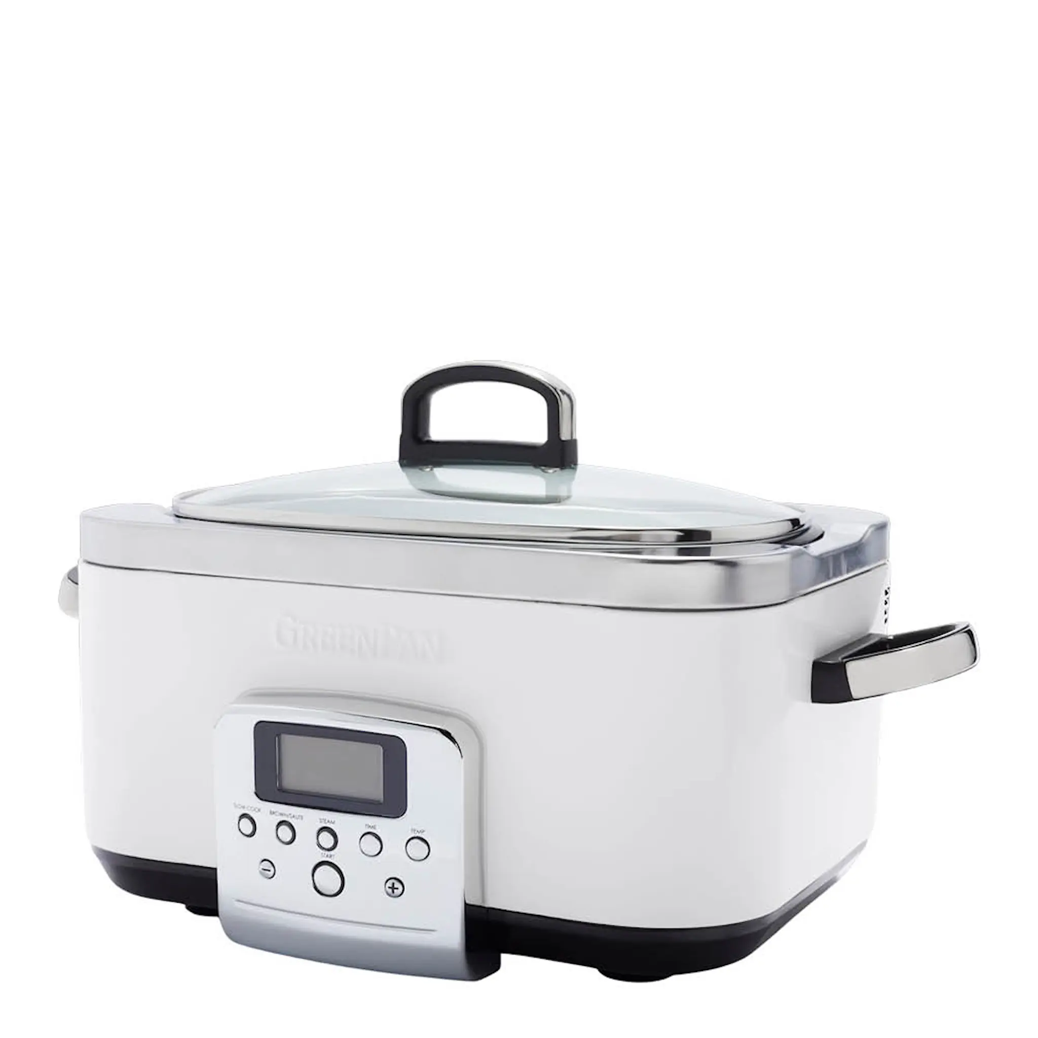 GreenPan Elite slowcooker 6 L crème