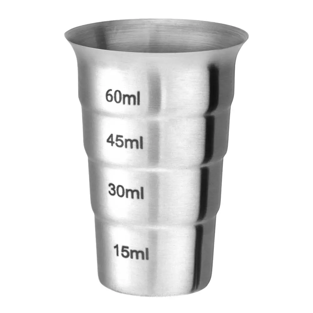 Målebeger Stepped Jigger i rustfritt stål 6 cl