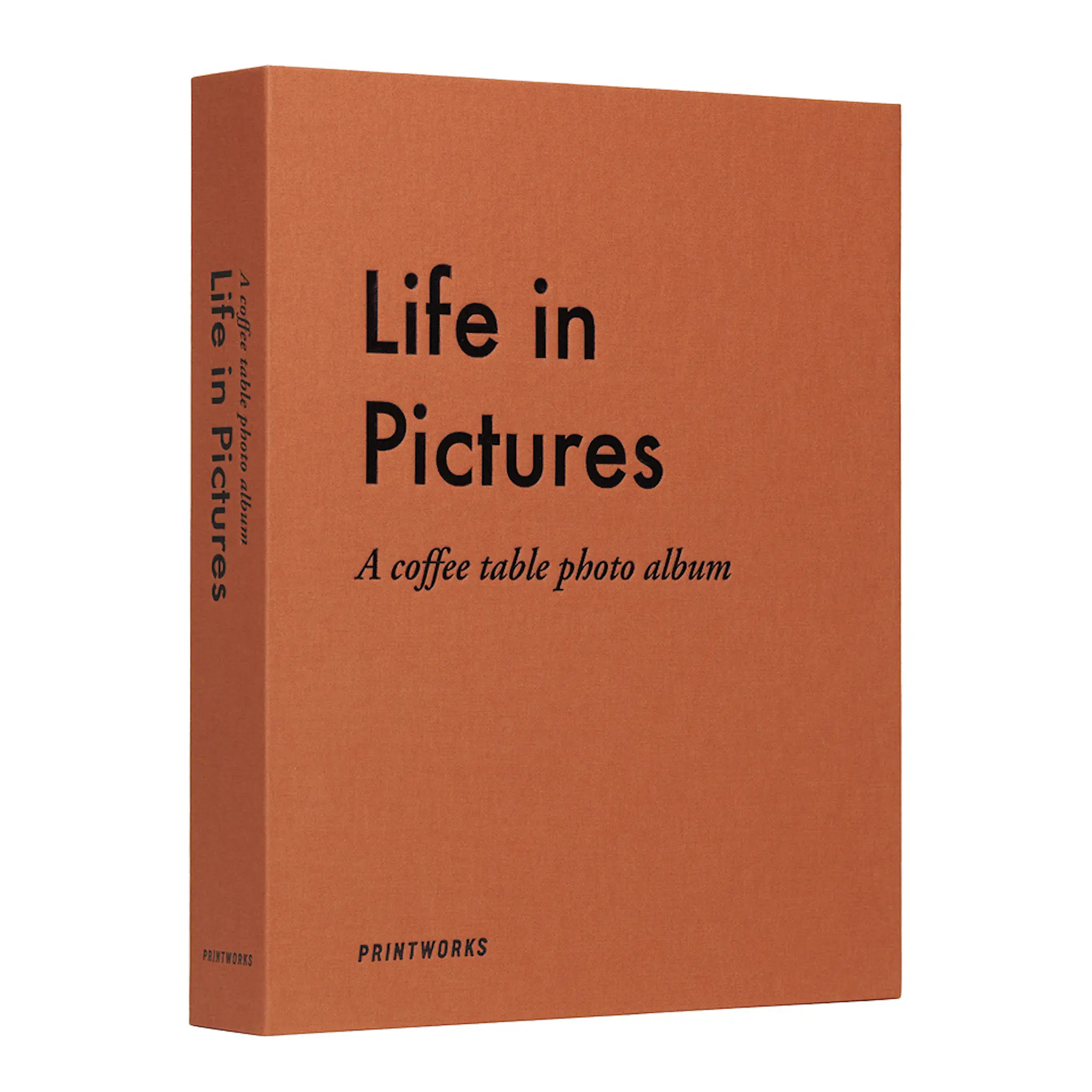 Printworks Fotoalbum Life In Pictures (L) cm terrakotta