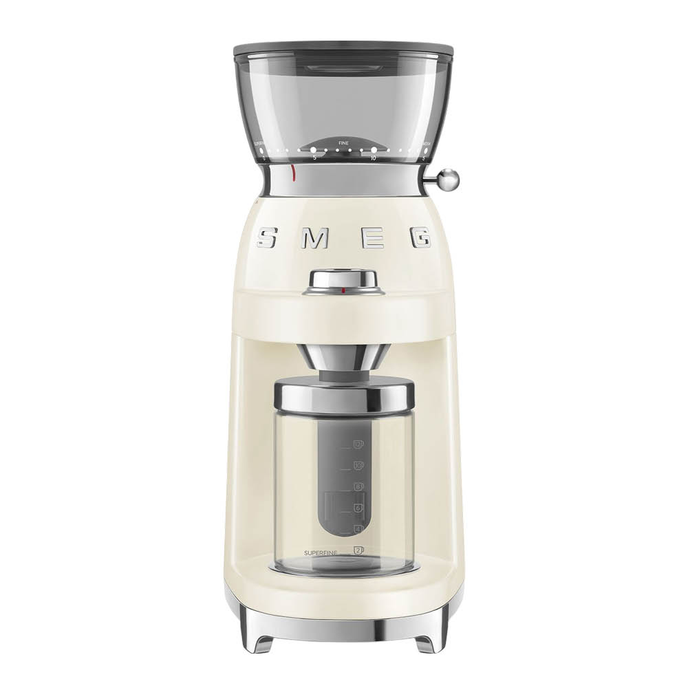 Smeg - Smeg Kahvimylly 240 g CGF03 Creme