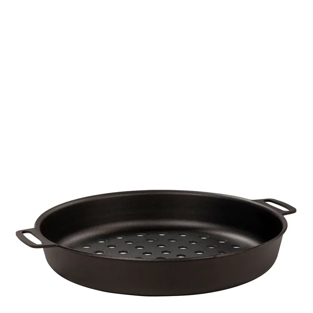 Uunivuoka rei'itetty 24 cm Musta