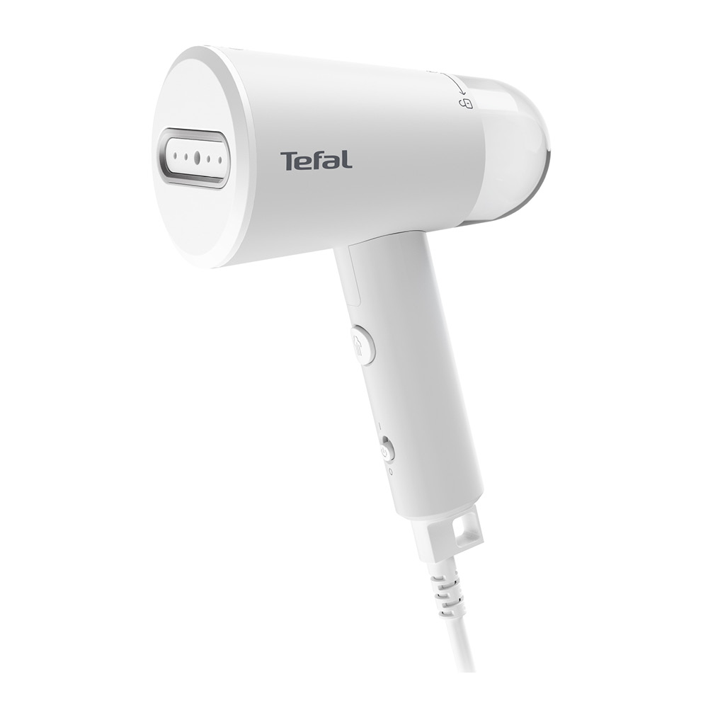 Tefal - Origin Trevel Vaatehöyrystin DT1020E1 Valkoinen/Harmaa