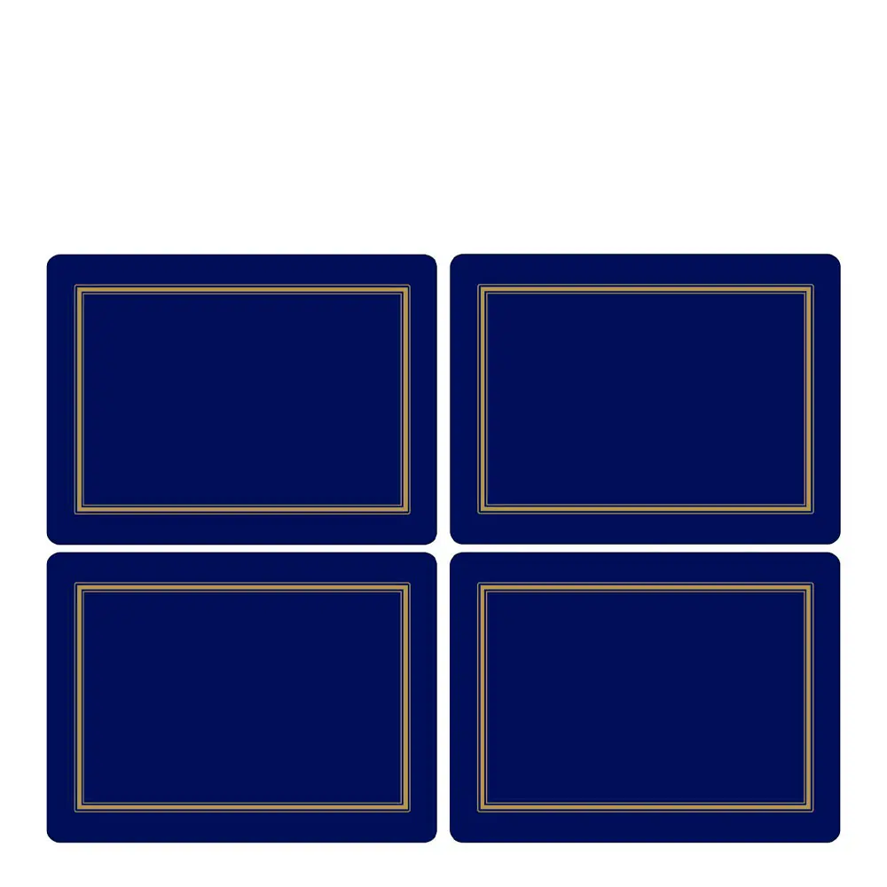 Classic Pöytätabletti 40x30 cm 4 kpl Keskiyö