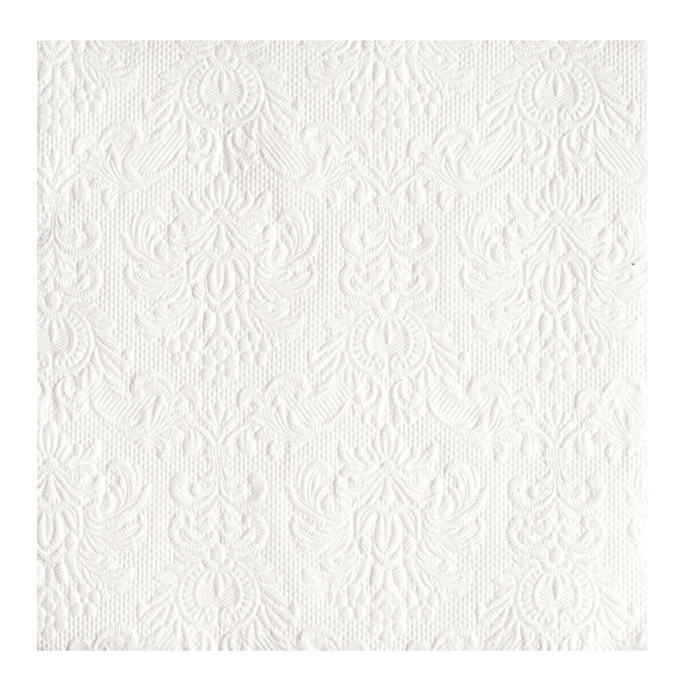 Ambiente Elegance serviett 40x40 cm 15 stk White