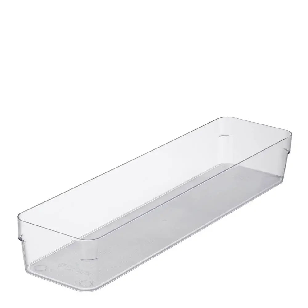 Compact järjestelijä kirkas 40x10 cm musta