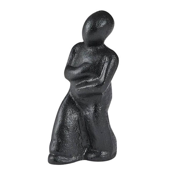 Skulptur Känn efter! Känns det rätt, så är det rätt väg 13,5 cm