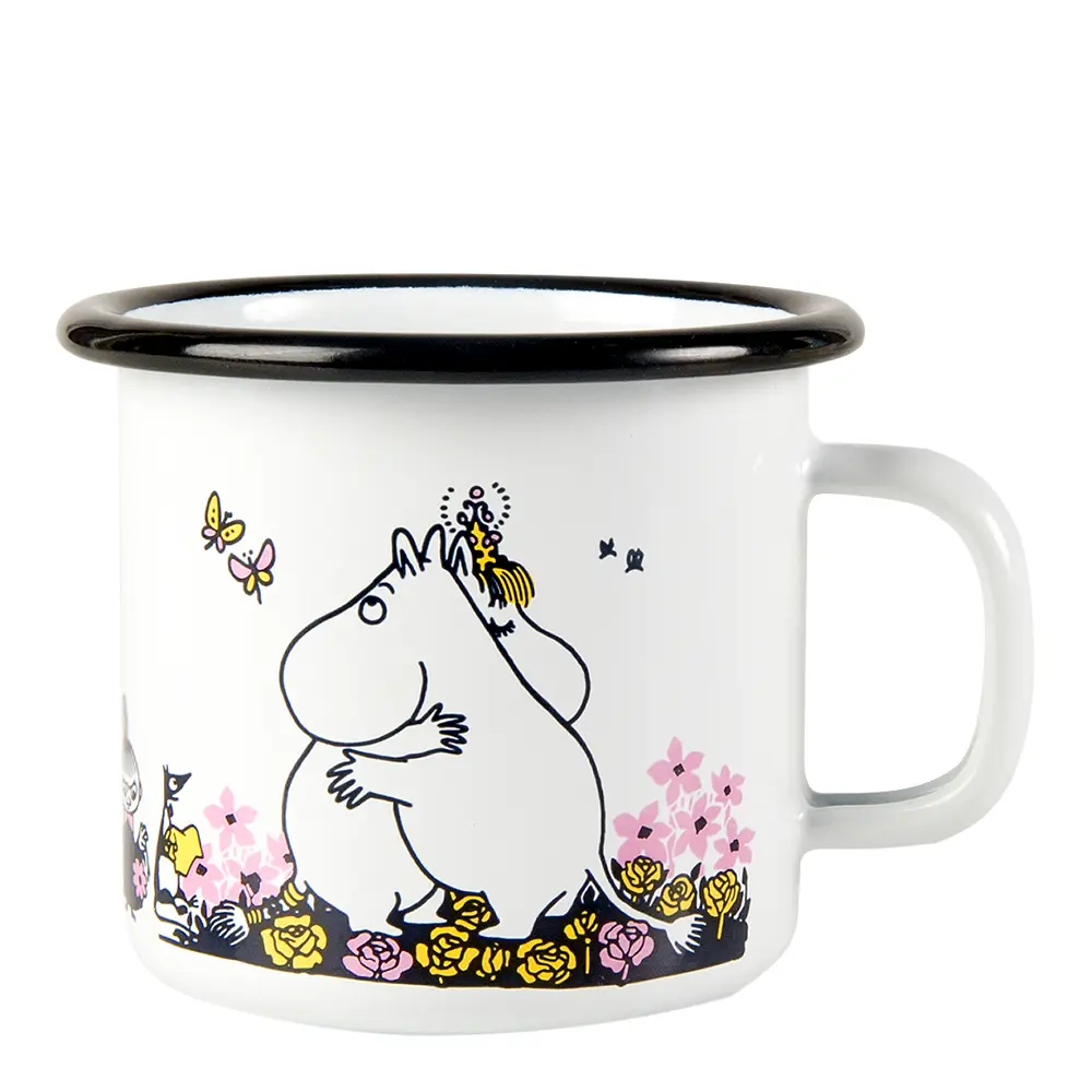 Mummikopp Emalje 25 cl Klem hvit