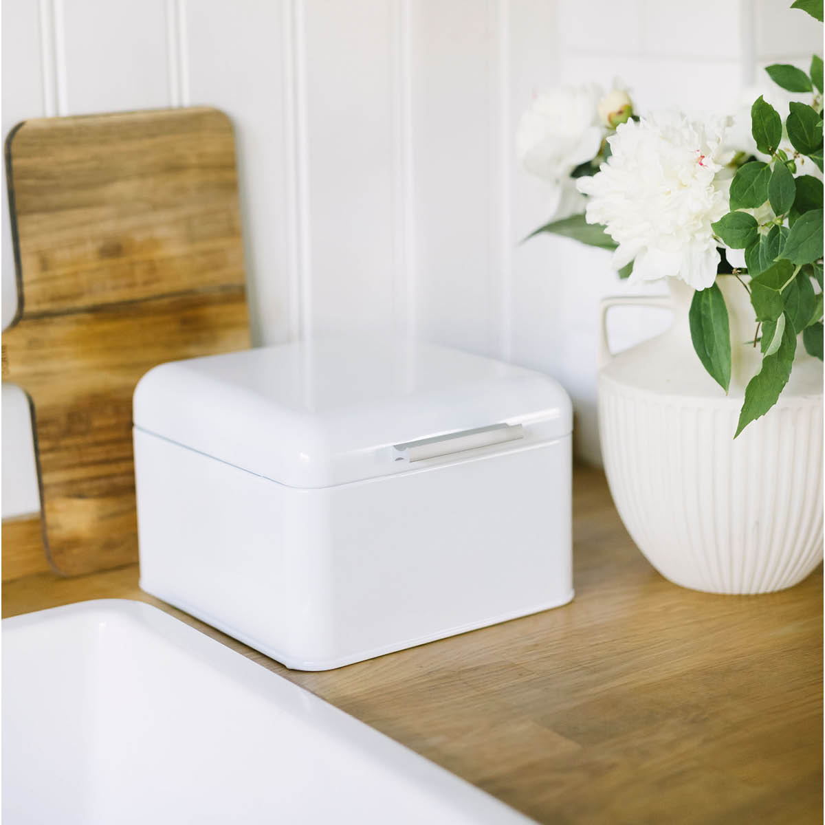 Dorre Bella Brödskrin 20x13,5 cm Vit