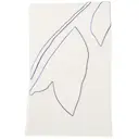 Relief Tavla crown 28x43 cm Vit