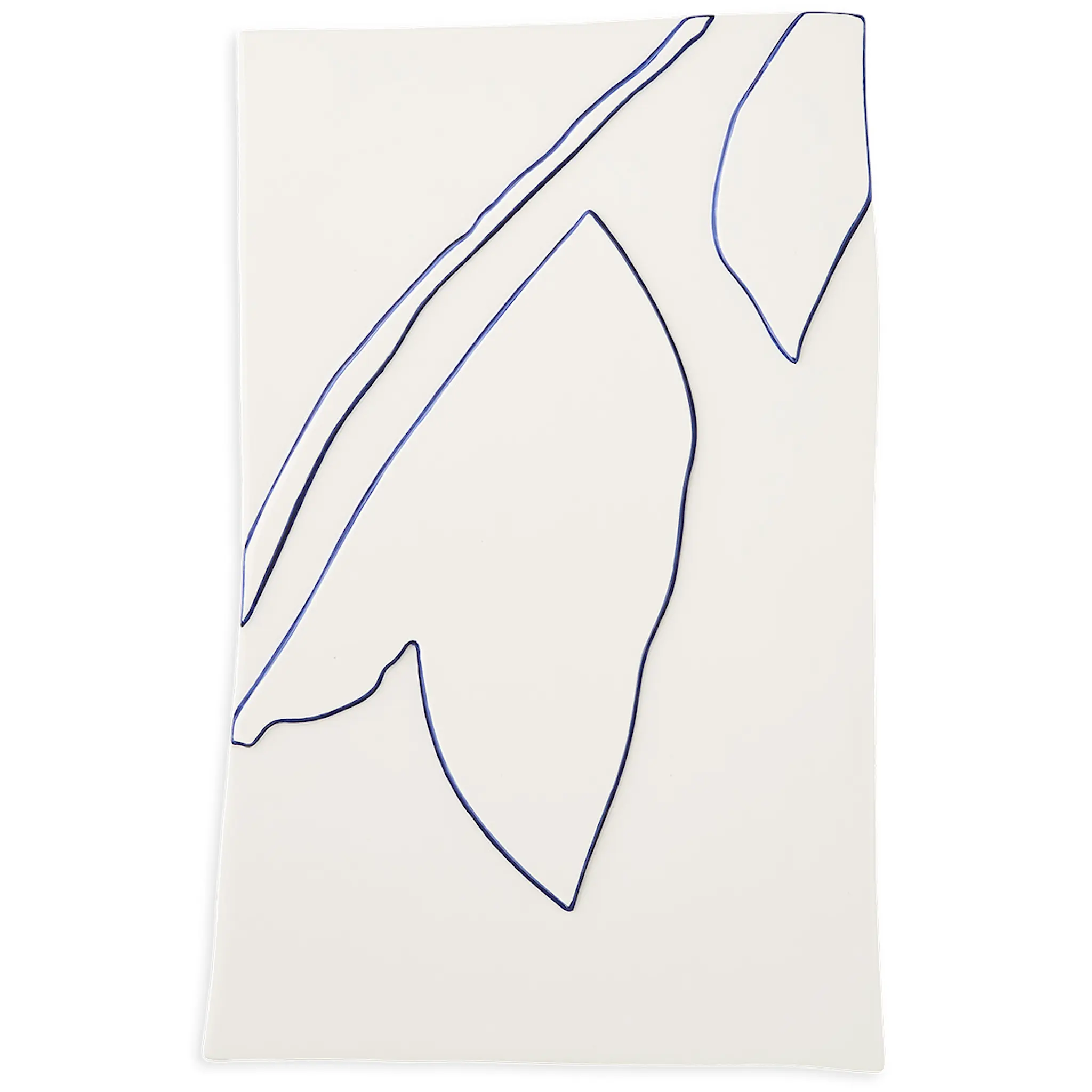 Kähler Relief Tavla crown 28x43 cm Vit