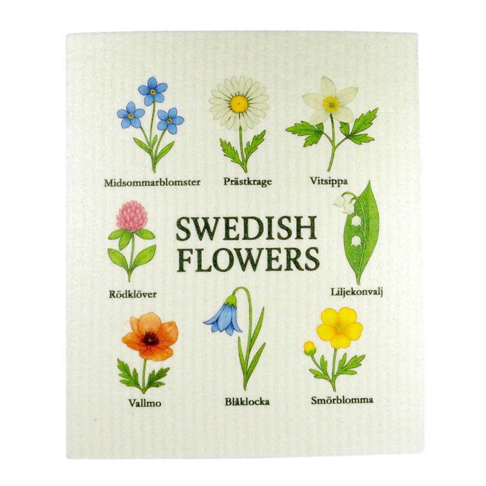 Mellow Design Disktrasa 17x20 cm Swedish Flowers