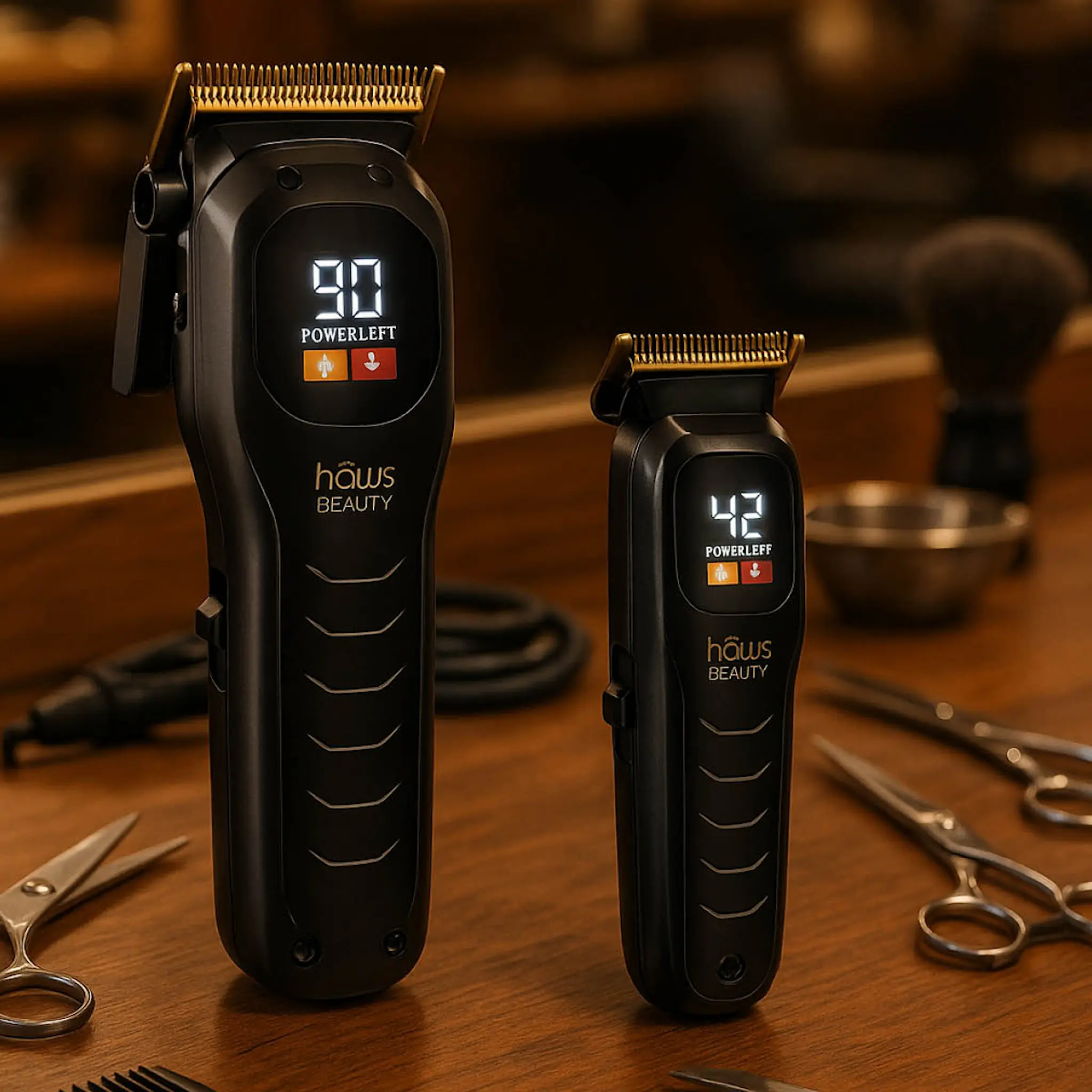 Hâws Beauty Hårtrimmerset svart