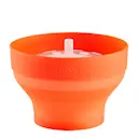 Popcornmaker för mikrovågsugn 0,7 L 2-pack röd