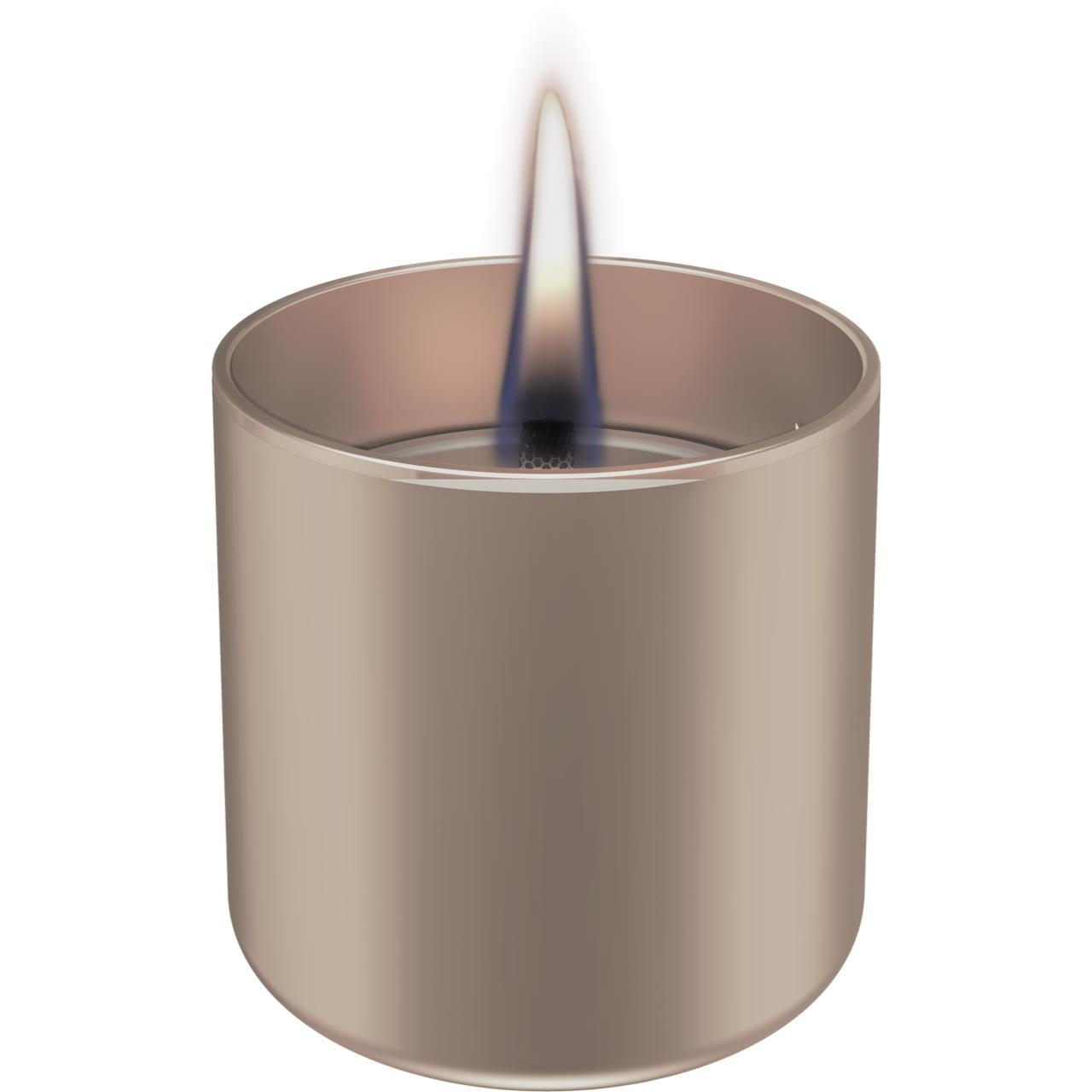 Tenderflame Lilly 8 + Lilly 10 lykta gåvoset 2-pack champagne