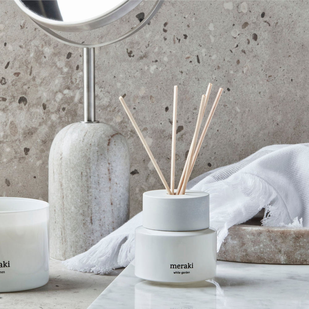Meraki Duftpinner white garden 100 ml hvit