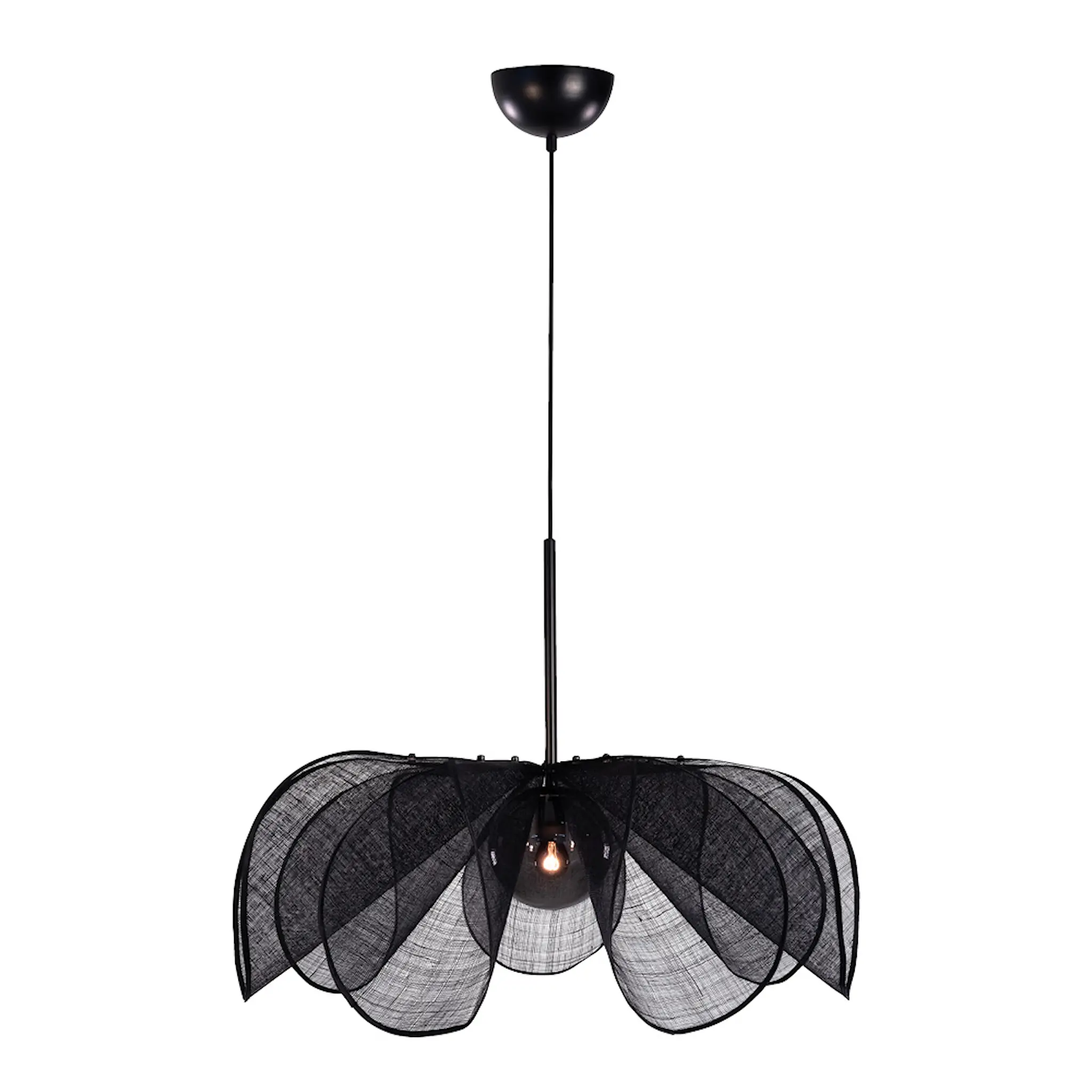 Markslöjd Styrka taklampa 75 cm svart