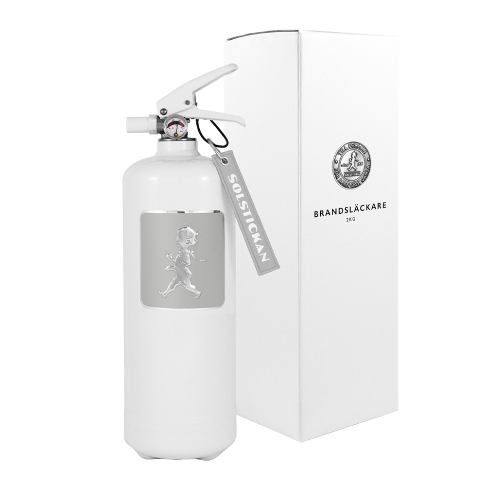SOLSTICKAN Solstickan Brandsläckare 2 kg Vit/Grå