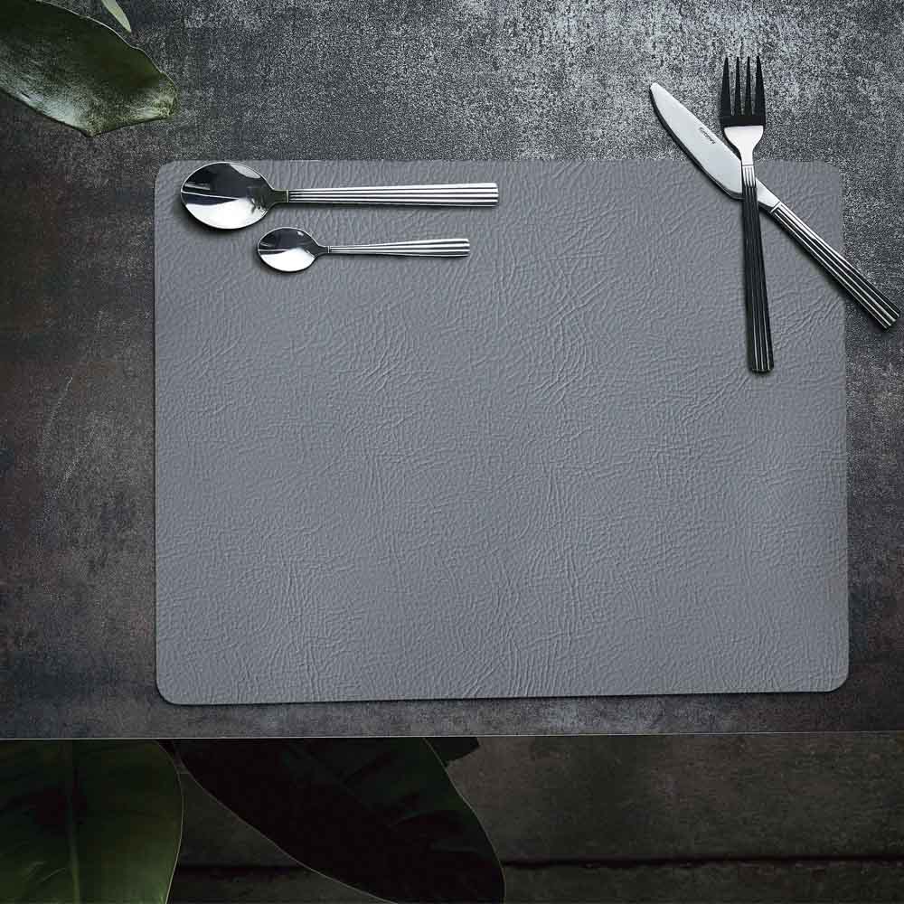 Aida Quadro dekkebrikke 45x35 cm grå