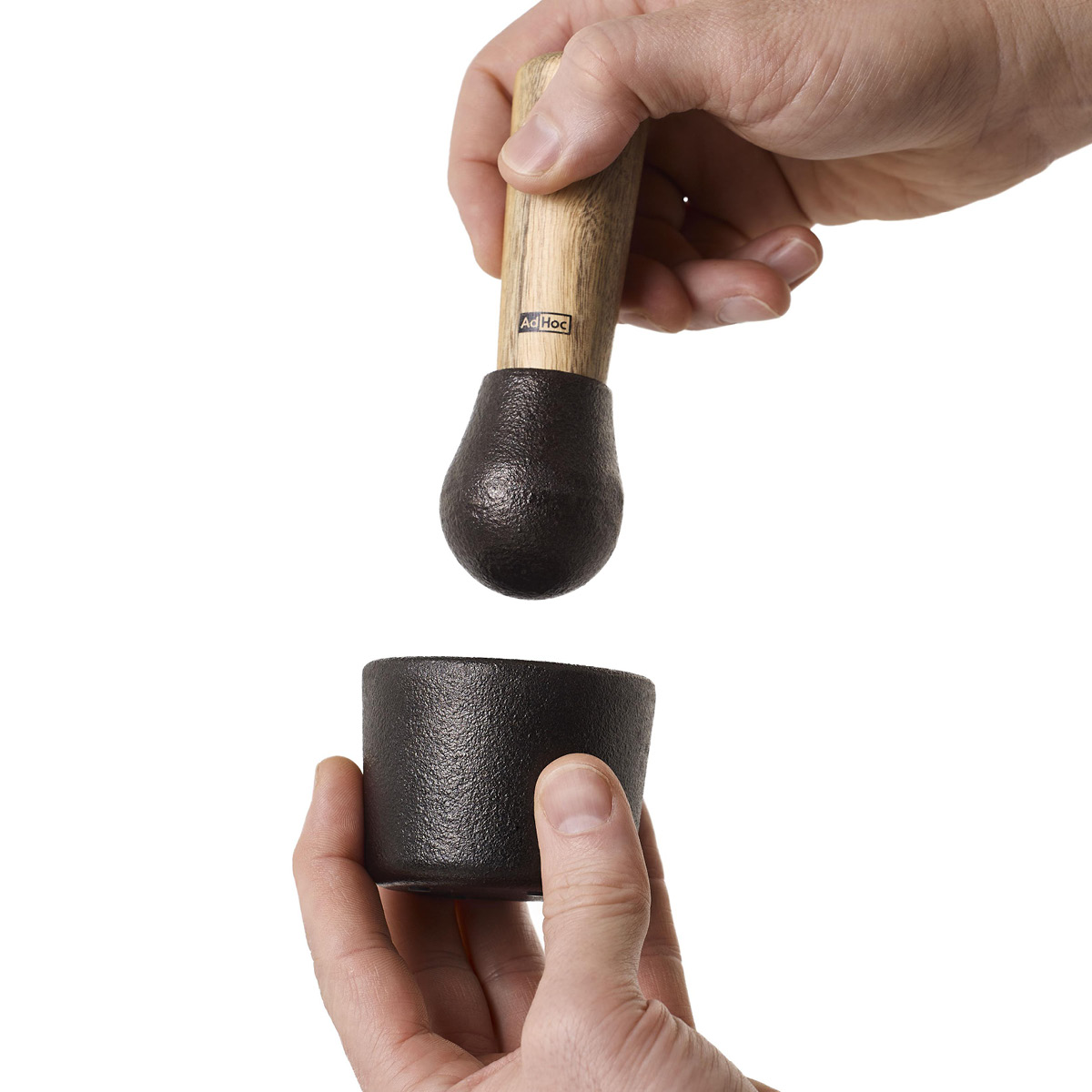 AdHoc Crush Mortel 6,5 cm Svart