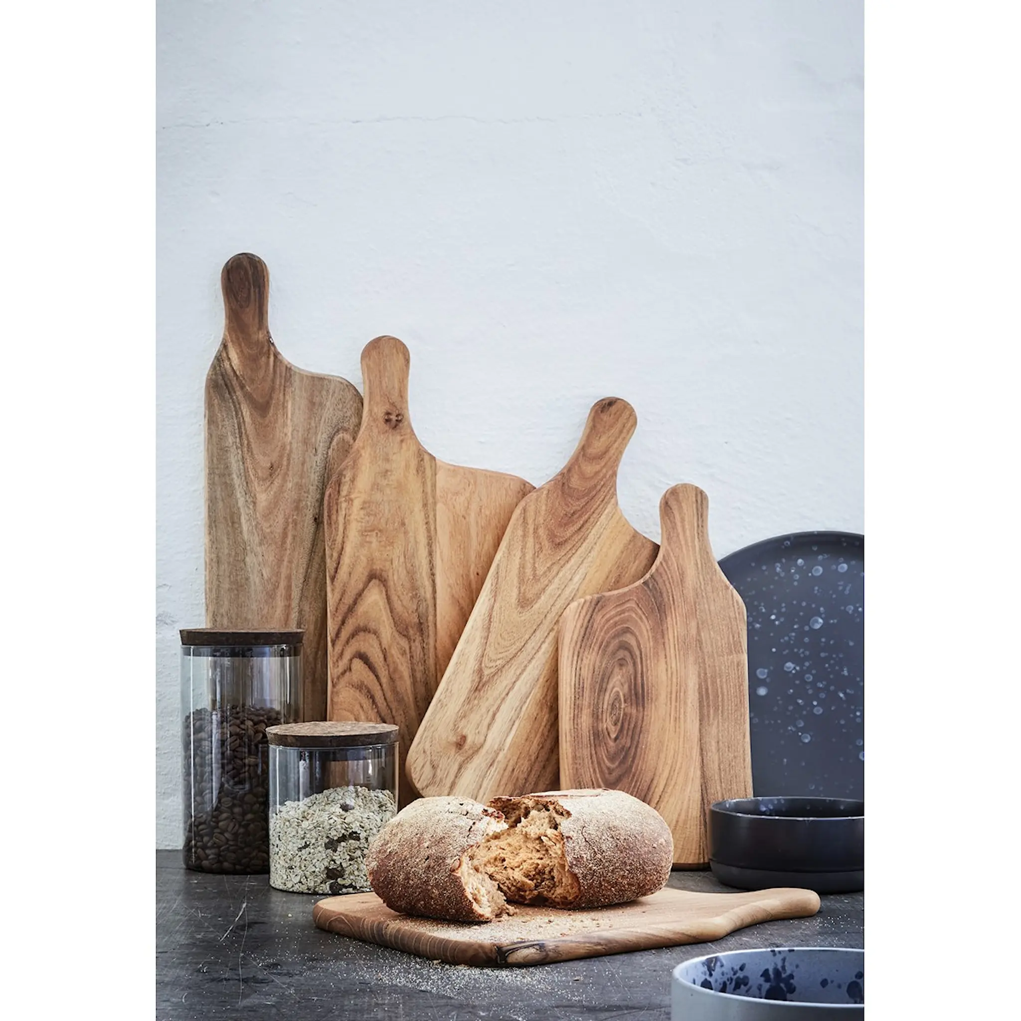 Aida Raw Skärbräda 32x22 cm Teak